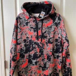 NWT men’s Under Armour rival fleece cloud hooded loose fit sweatshirt size small